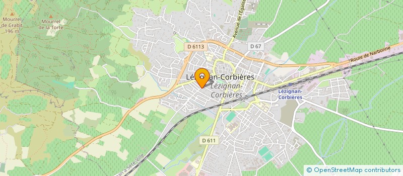 localisation de l'entreprise MONSIEUR STEPHANE BOUSQUET à LEZIGNAN-CORBIERES