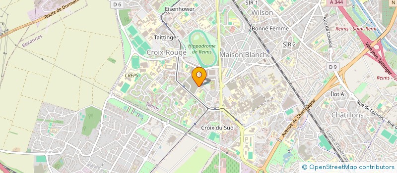 localisation de l'entreprise MONSIEUR STEPHANE BOUTILLIER  REIMS