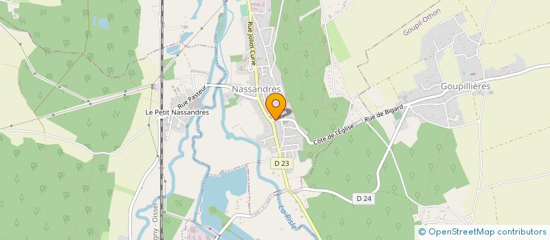 localisation de l'entreprise MONSIEUR STEPHANE BOUTILLON  NASSANDRES SUR RISLE