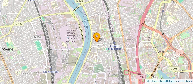 localisation de l'entreprise MONSIEUR STEPHANE BOUTROS  ALFORTVILLE