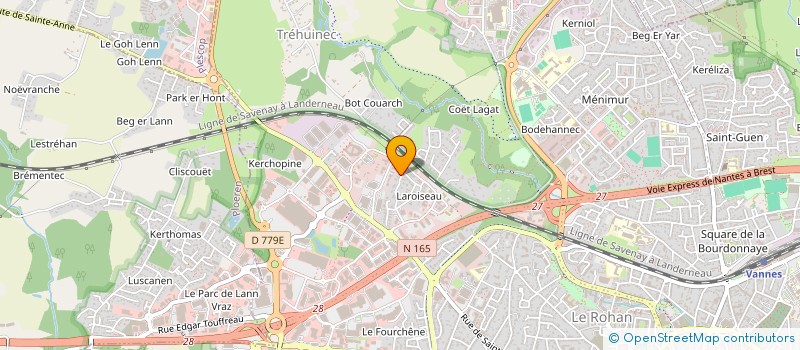 localisation de l'entreprise MONSIEUR STEPHANE BOUTTIER  VANNES