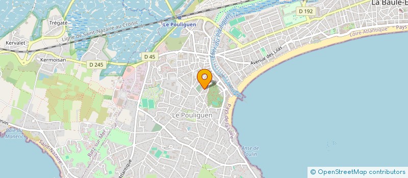 localisation de l'entreprise MONSIEUR STEPHANE BOUY à LE POULIGUEN