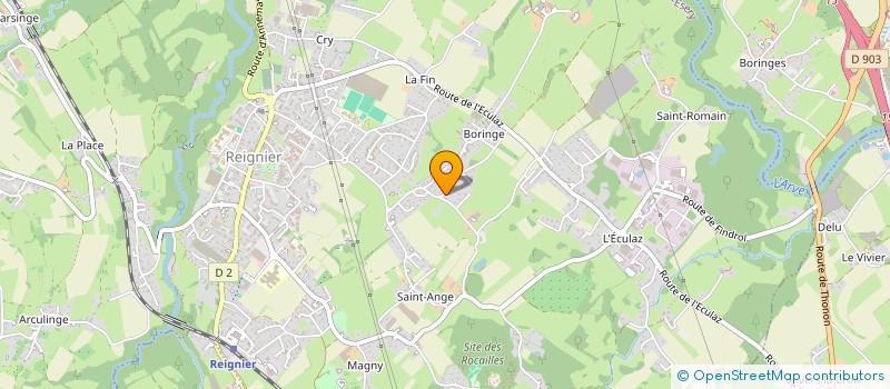 localisation de l'entreprise MONSIEUR STEPHANE BOYER  SAINT-SAUVEUR-VILLAGES