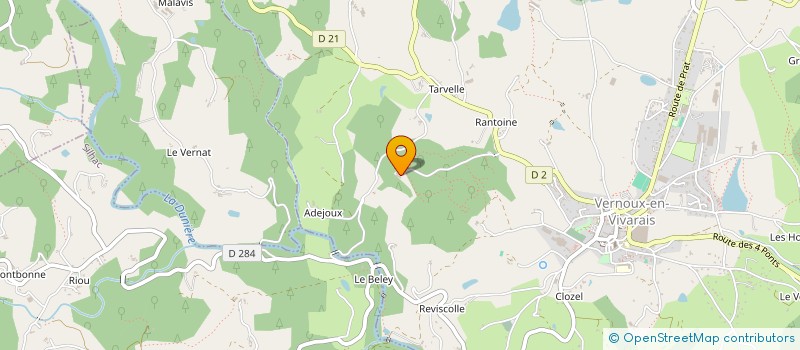 localisation de l'entreprise MONSIEUR STEPHANE BOYER  SAINT-JULIEN-LE-ROUX