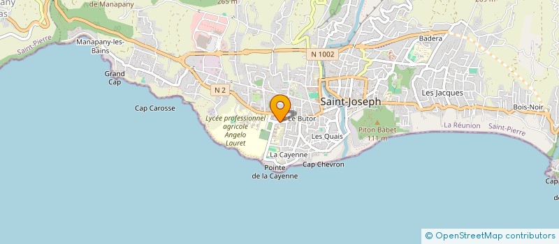 localisation de l'entreprise MONSIEUR STEPHANE BOYER  SAINT-JOSEPH