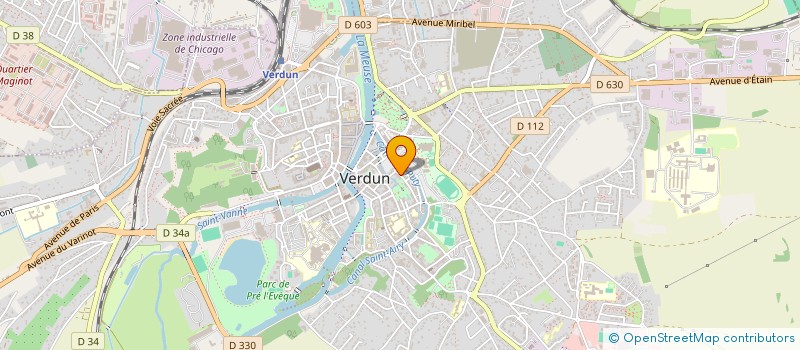 localisation de l'entreprise MONSIEUR STEPHANE BRANDMEYER à VERDUN
