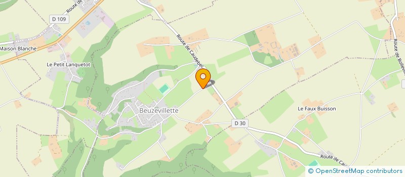 localisation de l'entreprise MONSIEUR STEPHANE BRASSE  BEUZEVILLETTE