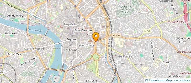 localisation de l'entreprise MONSIEUR STEPHANE BRAYE à TOULOUSE
