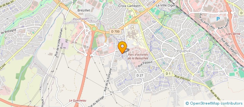 localisation de l'entreprise MONSIEUR STEPHANE BRE à SAINT-BRIEUC