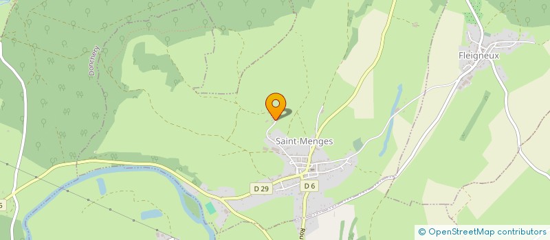 localisation de l'entreprise MONSIEUR STEPHANE BREDA  SAINT-MENGES