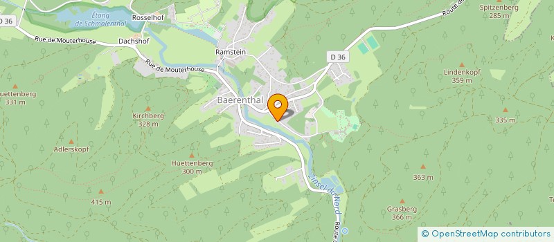 localisation de l'entreprise MONSIEUR STEPHANE BREDERECK  BAERENTHAL