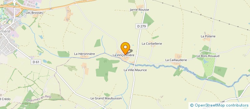 localisation de l'entreprise MONSIEUR STEPHANE BREGEON à CHAUMES-EN-RETZ