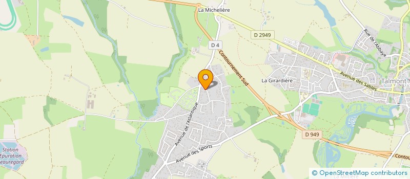 localisation de l'entreprise MONSIEUR STEPHANE BRETON à TALMONT-SAINT-HILAIRE