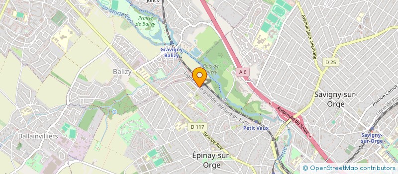 localisation de l'entreprise MONSIEUR STEPHANE BRETON  EPINAY-SUR-ORGE