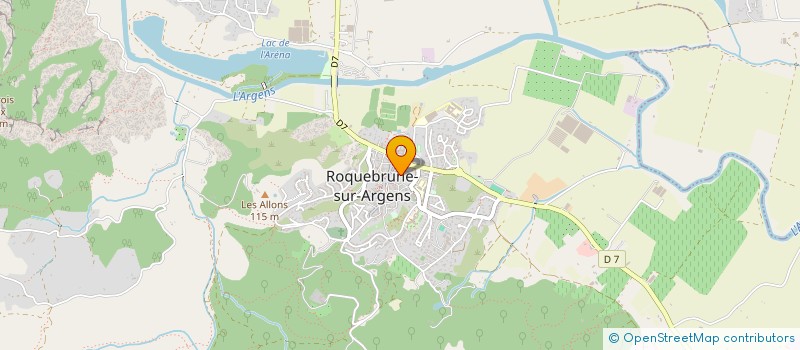 localisation de l'entreprise MONSIEUR STEPHANE BRETTNACHER à ROQUEBRUNE-SUR-ARGENS