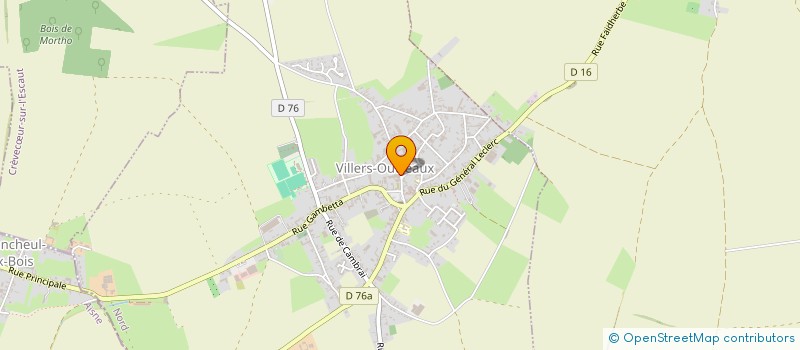 localisation de l'entreprise MONSIEUR STEPHANE BREUX à VILLERS-OUTREAUX