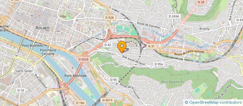 localisation de l'entreprise MONSIEUR STEPHANE BREVAL à ROUEN