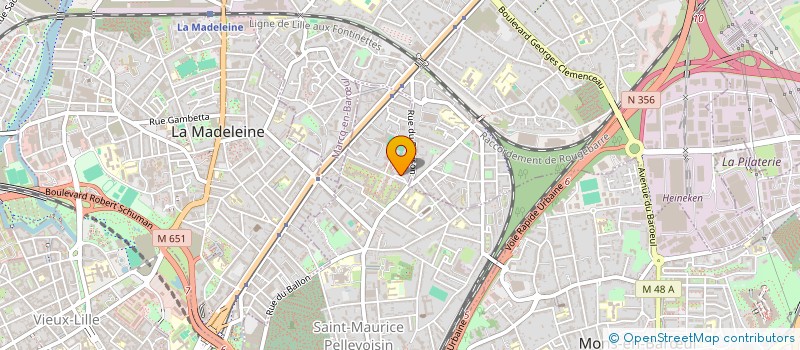 localisation de l'entreprise MONSIEUR STEPHANE BRICHET à LILLE