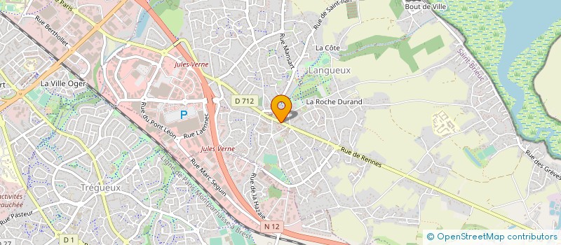 localisation de l'entreprise MONSIEUR STEPHANE BRIEND  LANGUEUX