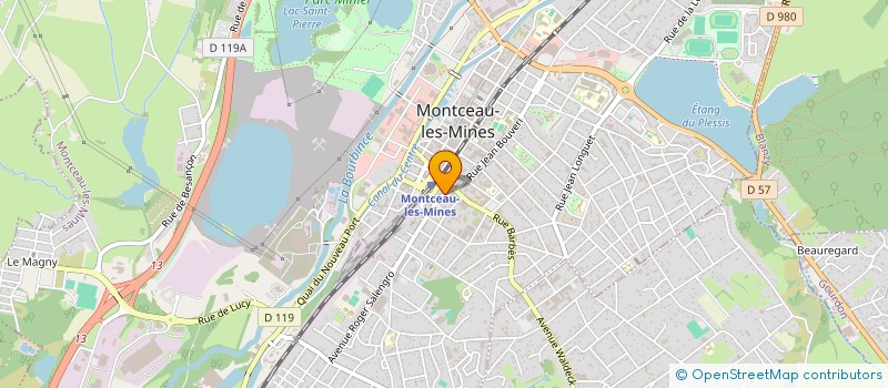 localisation de l'entreprise MONSIEUR STEPHANE BRIGAUD à MONTCEAU-LES-MINES