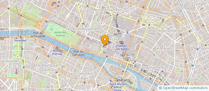 localisation de l'entreprise MONSIEUR STEPHANE BRIOLANT à PARIS