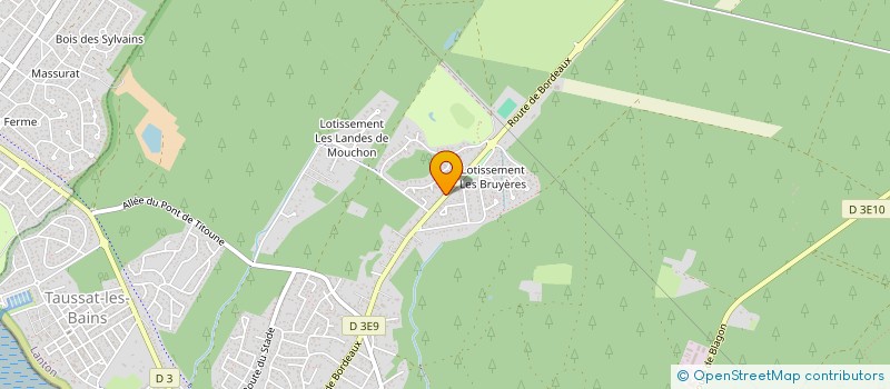 localisation de l'entreprise MONSIEUR STEPHANE BRIVADY  LANTON