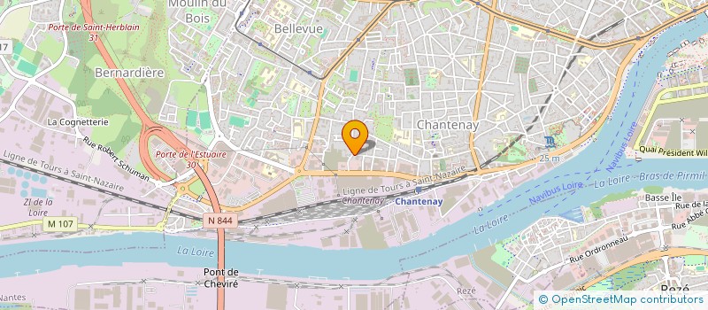 localisation de l'entreprise MONSIEUR STEPHANE BROCHARD à NANTES