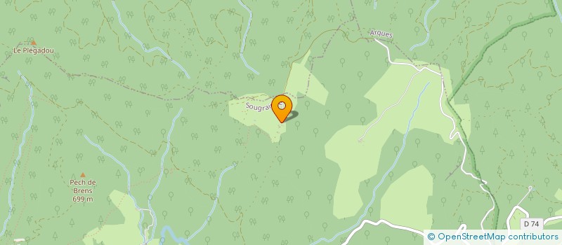 localisation de l'entreprise MONSIEUR STEPHANE BROSSELIN  SOUGRAIGNE