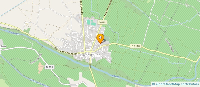 localisation de l'entreprise MONSIEUR STEPHANE BROUSSE  BOUTENAC