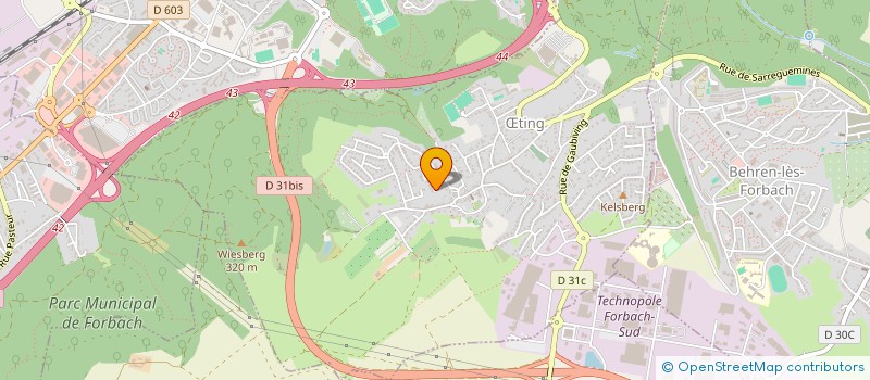 localisation de l'entreprise MONSIEUR STEPHANE BRUN  TING