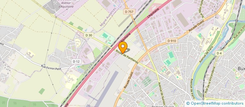 localisation de l'entreprise MONSIEUR STEPHANE BRUN  POITIERS