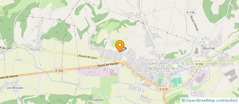 localisation de l'entreprise MONSIEUR STEPHANE BRUNET à SAINT-JEAN-DE-BOURNAY