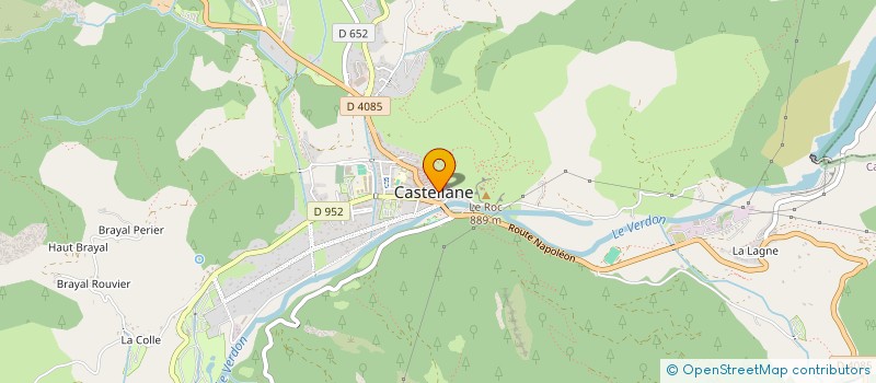 localisation de l'entreprise MONSIEUR STEPHANE BRYGO à CASTELLANE