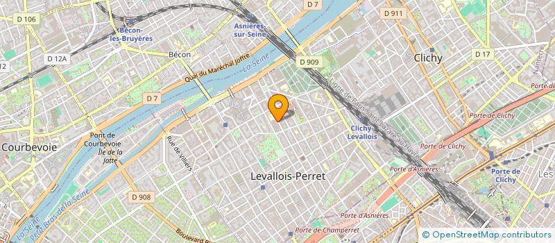 localisation de l'entreprise MONSIEUR STEPHANE BUGAJSKI à LEVALLOIS-PERRET