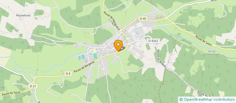 localisation de l'entreprise MONSIEUR STEPHANE BUHAJ  VERGT