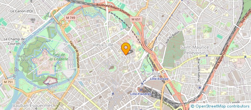 localisation de l'entreprise MONSIEUR STEPHANE BULTEAU à LILLE