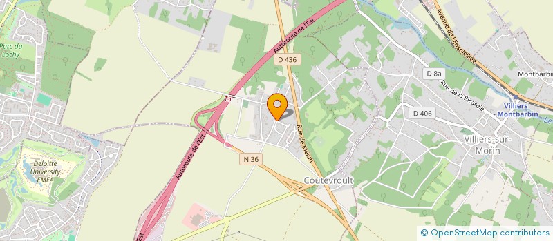 localisation de l'entreprise MONSIEUR STEPHANE BUNET  CRECY LA CHAPELLE