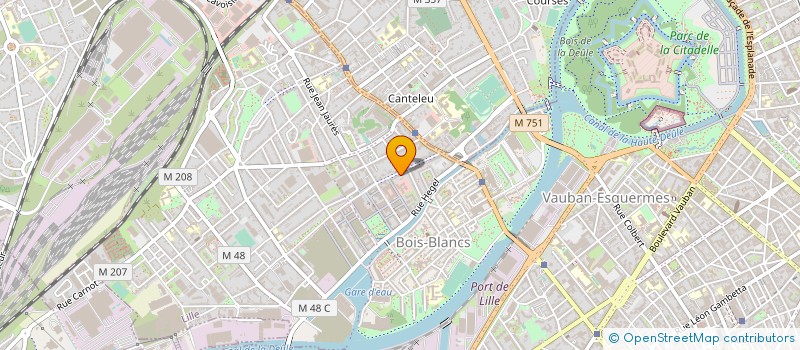 localisation de l'entreprise MONSIEUR STEPHANE BUNIET  LILLE