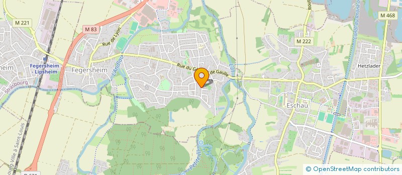 localisation de l'entreprise MONSIEUR STEPHANE BUON  FEGERSHEIM