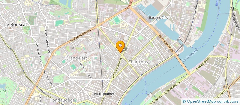 localisation de l'entreprise MONSIEUR STEPHANE BURBAN  BORDEAUX