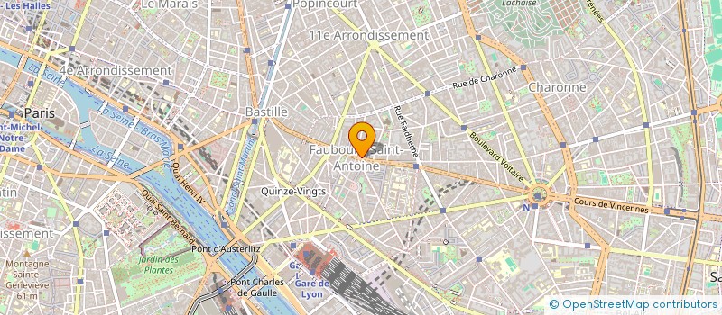 localisation de l'entreprise MONSIEUR STEPHANE BUREAUX  PARIS 11