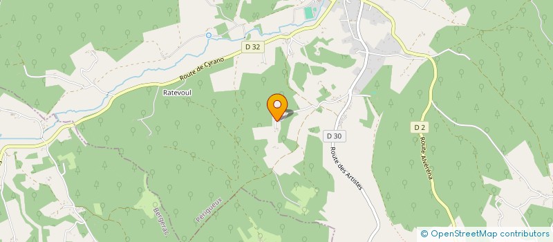 localisation de l'entreprise MONSIEUR STEPHANE BUSSAC  VAL DE LOUYRE ET CAUDEAU