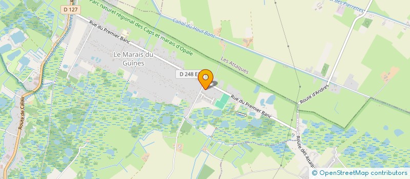 localisation de l'entreprise MONSIEUR STEPHANE BUTOR  GUINES