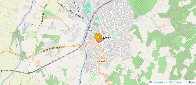 localisation de l'entreprise MONSIEUR STEPHANE CABANIS à VAUVERT