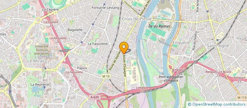 localisation de l'entreprise MONSIEUR STEPHANE CABARDIS à TOULOUSE