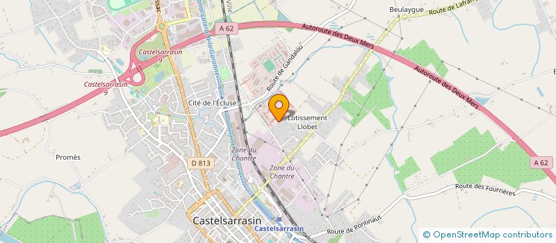 localisation de l'entreprise MONSIEUR STEPHANE CABEDO-SAMPER  CASTELSARRASIN