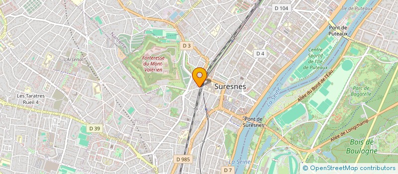 localisation de l'entreprise MONSIEUR STEPHANE CABEL à SURESNES