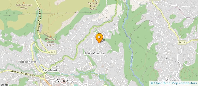localisation de l'entreprise MONSIEUR STEPHANE CABOT à VENCE