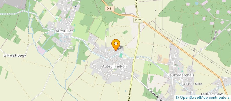 localisation de l'entreprise MONSIEUR STEPHANE CACHAU  AUTEUIL