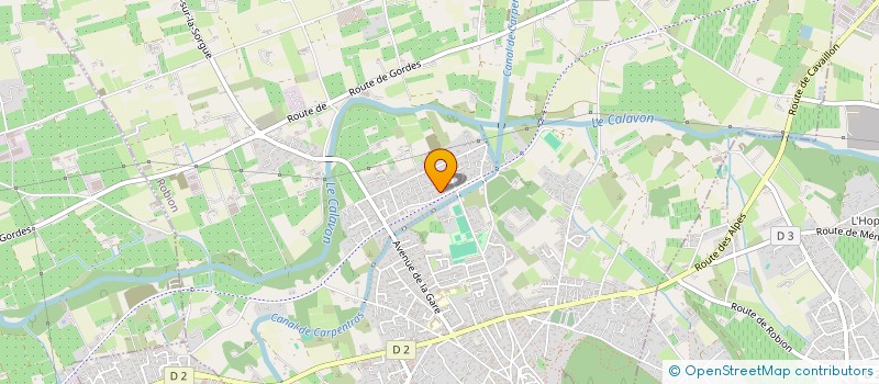 localisation de l'entreprise MONSIEUR STEPHANE CADIEU  ROBION